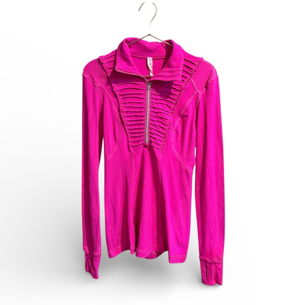Lululemon Run: Your Heart Out Size 4 Pullover. Paris Pink. Lulu Fanatics - Picture 2 of 5